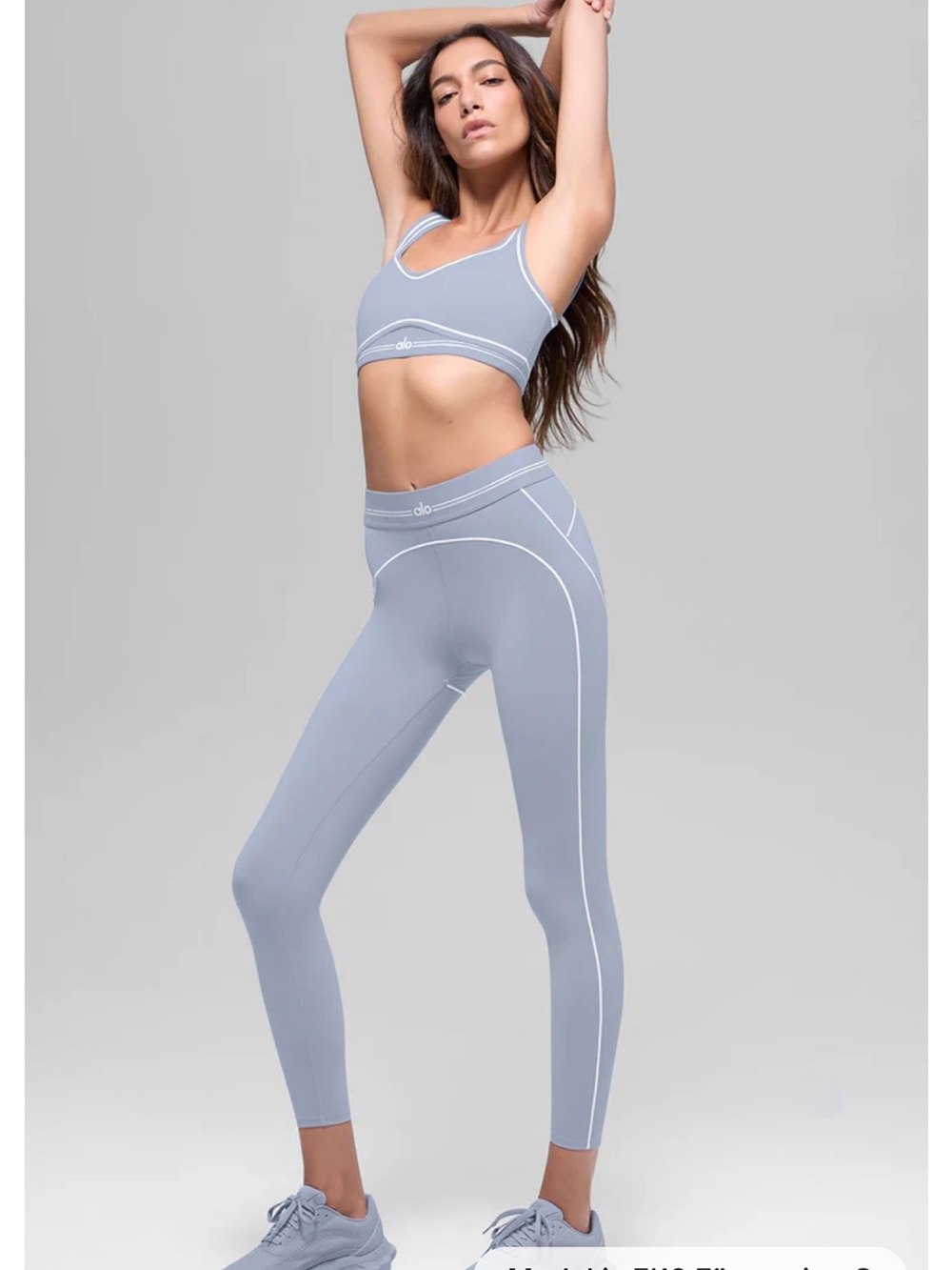 High-Waist Sculpting Leggings and Heart Throb Bra in Color Airbrush Set